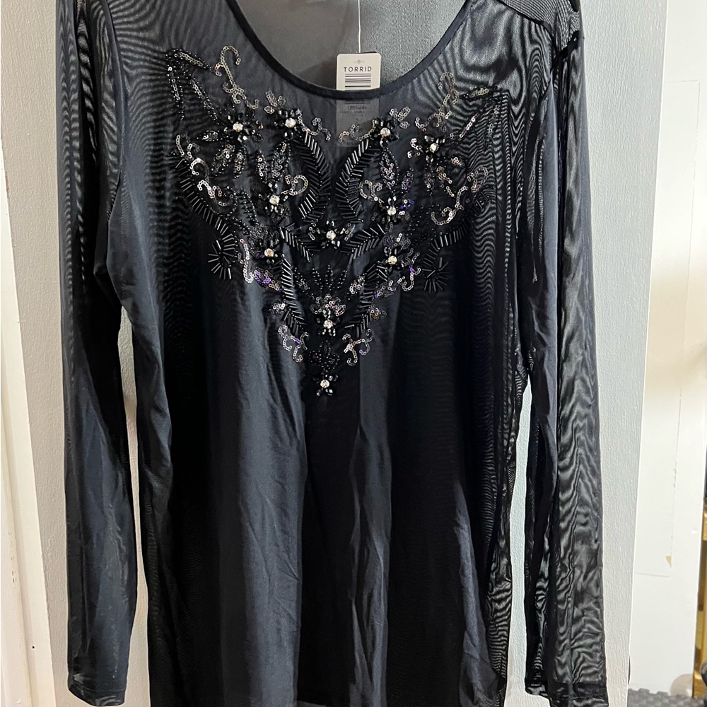 Gorgeous beaded top